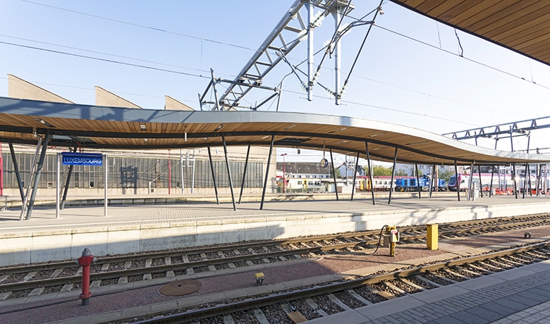 Gare de Luxembourg - marquises