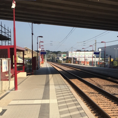 Eisenbahnlinie Luxembourg-Wasserbillig - Neue Haltestelle