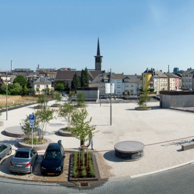 Place des Alliés et parking souterrain