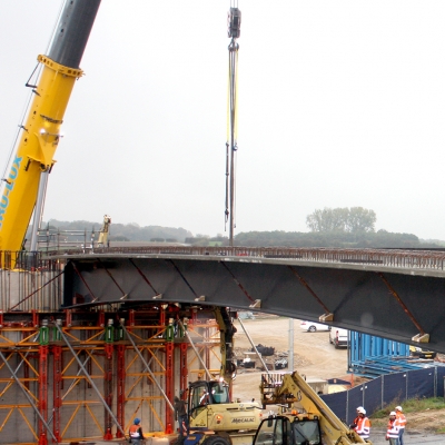 OA12 - Passage supérieur enjambant l'autoroute A3