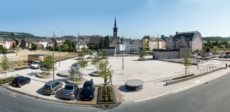 Place des Alliés et parking souterrain