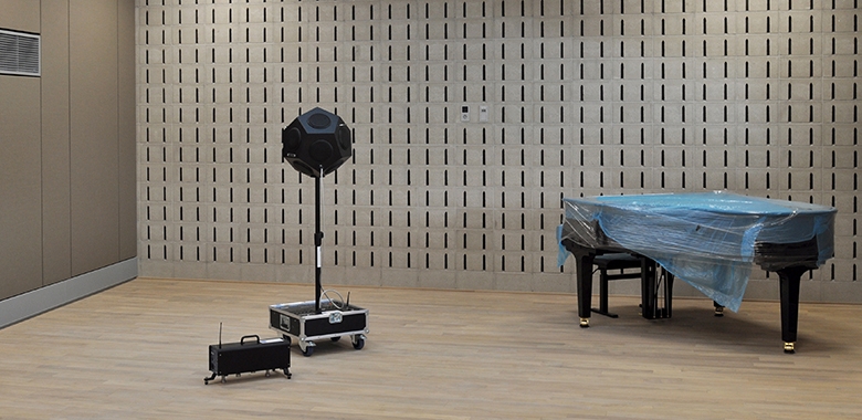 Extension du Conservatoire de la Ville de Luxembourg - Mesures acoustiques