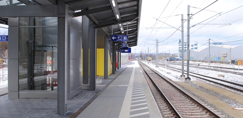 Gare périphérique de Howald - Phase 1