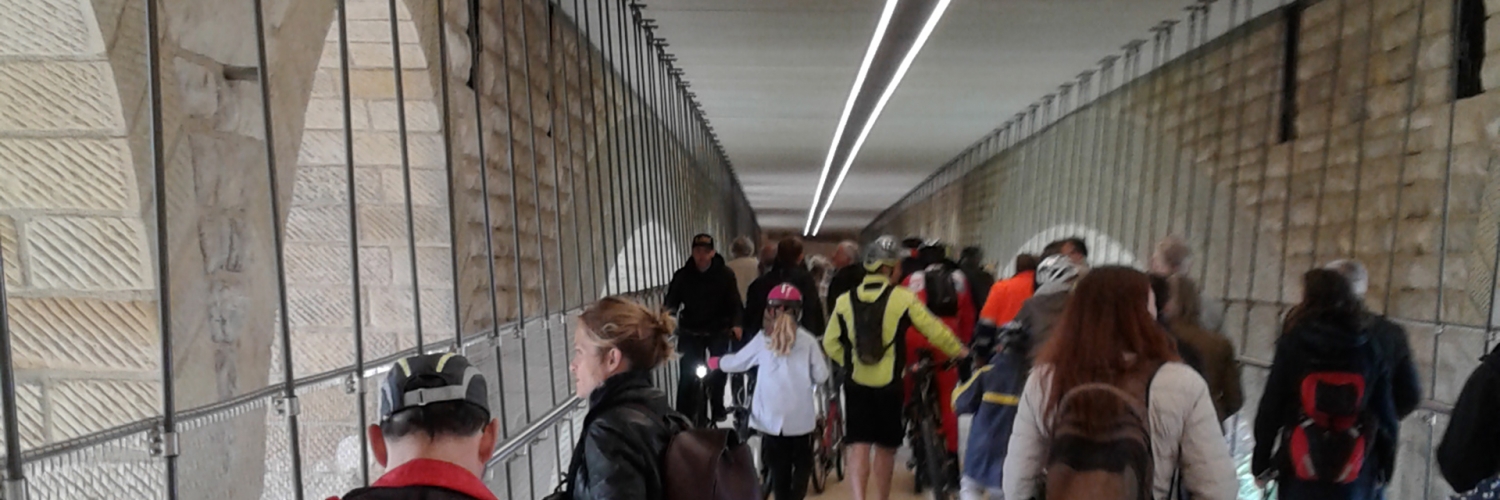 Inauguration Passerelle Pont Adolphe