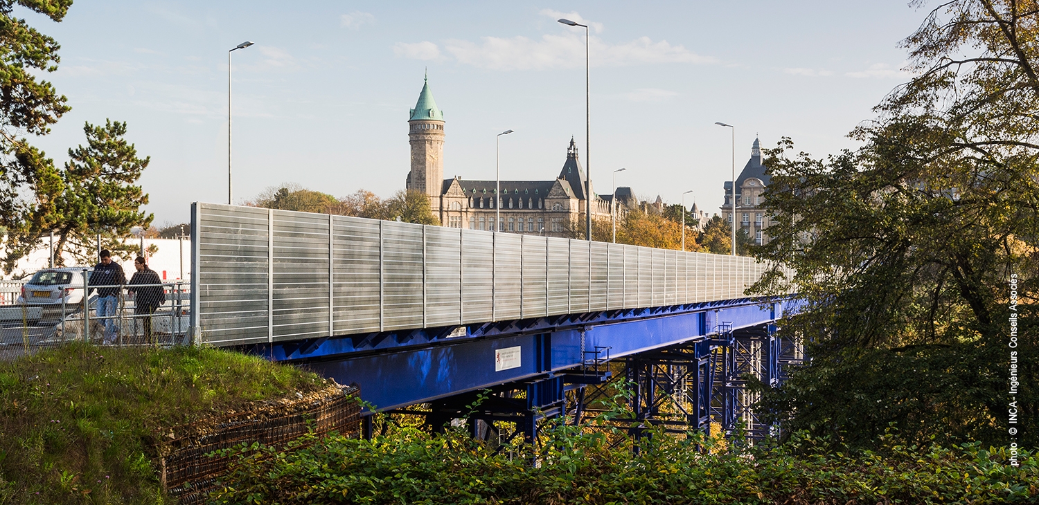 Pont Bleu provisoire